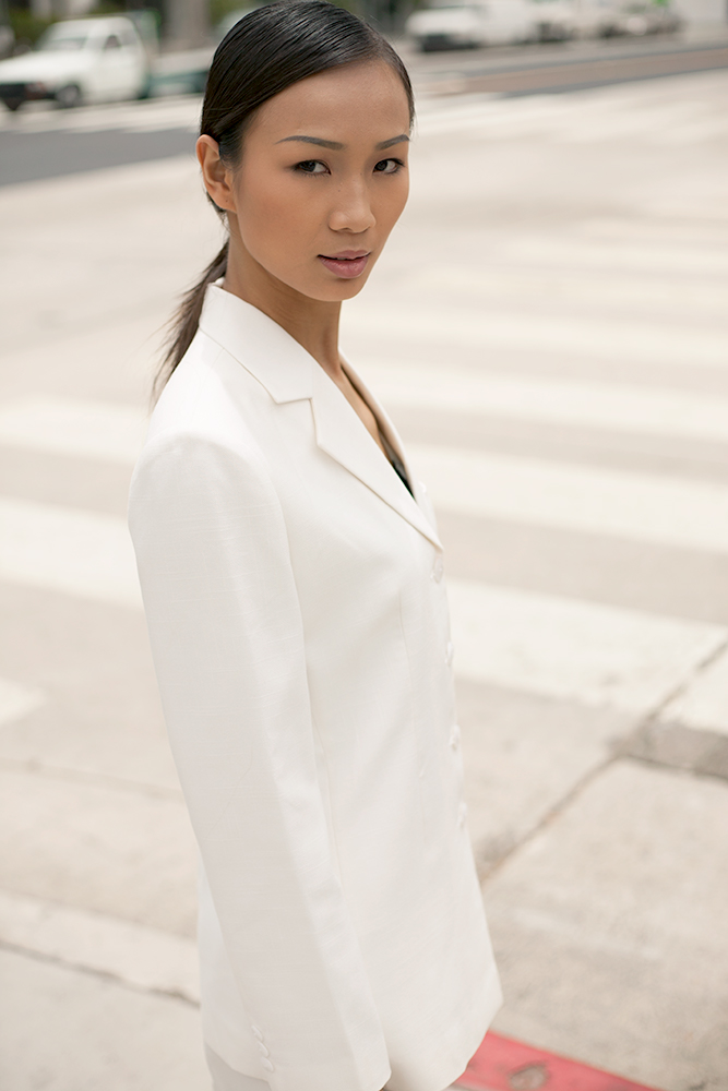 Corporate headshot Los Angeles female executive portrait