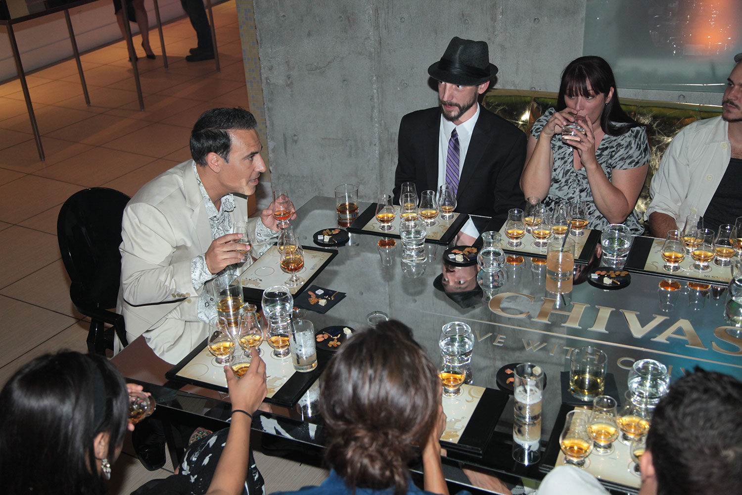 Luxury brand tasting event photography